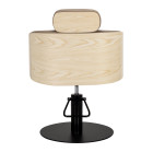 Kirpyklinė kėdė Gabbiano Wratislavia kreminė-juoda