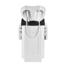 Kirpyklinė plautuvė Gabbiano Porto juoda–balta