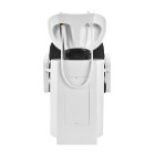 Kirpyklinė plautuvė Gabbiano Porto juoda–balta