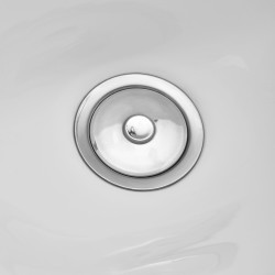 Kirpyklinė plautuvė Gabbiano Porto juoda–balta