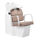 Kirpyklinė plautuvė Gabbiano Porto balta-smėlynė