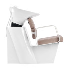 Kirpyklinė plautuvė Gabbiano Porto balta-smėlynė