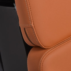 Gabbiano Porto kirpyklinė plautuvė | Juoda–oranžinė, prabangi plautuvė