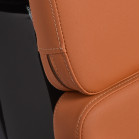 Gabbiano Porto kirpyklinė plautuvė | Juoda–oranžinė, prabangi plautuvė