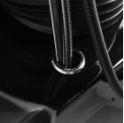 Gabbiano Porto kirpyklinė plautuvė | Juoda–oranžinė, prabangi plautuvė