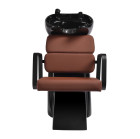 Gabbiano Porto kirpyklinė plautuvė | Juoda–šokoladinė, prabangi plautuvė