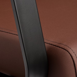 Gabbiano Porto kirpyklinė plautuvė | Juoda–šokoladinė, prabangi plautuvė