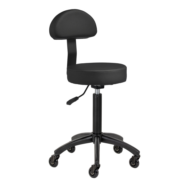 Gabbiano D026 – ergonomiška meistro kėdė su atlošu (juoda)