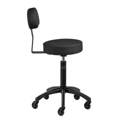 Gabbiano D026 – ergonomiška meistro kėdė su atlošu (juoda)