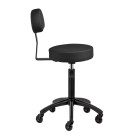 Gabbiano D026 – ergonomiška meistro kėdė su atlošu (juoda)
