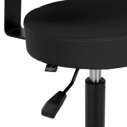 Gabbiano D026 – ergonomiška meistro kėdė su atlošu (juoda)