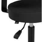 Gabbiano D026 – ergonomiška meistro kėdė su atlošu (juoda)