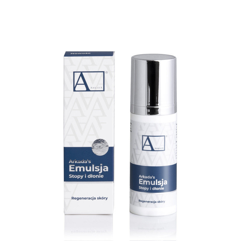 Arkada's Emulsion - pėdų ir rankų emulsija su kolagenu