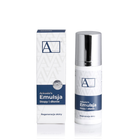 Arkada's Emulsion - pėdų ir rankų emulsija su kolagenu