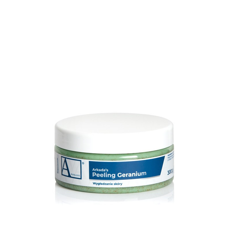 Arkada's Peeling Geranium - natūralus pėdų ir rankų šveitiklis, 300 g.