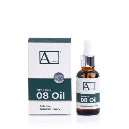 Arkada's 08 Oil - antigrybelinis pėdų ir nagų apsauginis aliejus