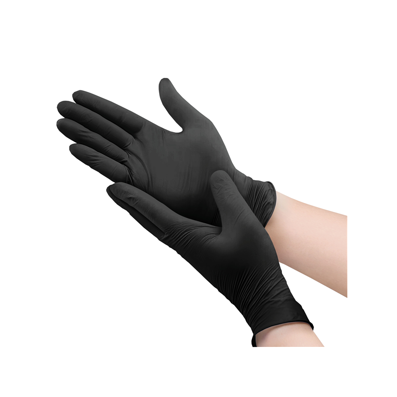 Nitrilinės pirštinės Black S, 3x100 vnt