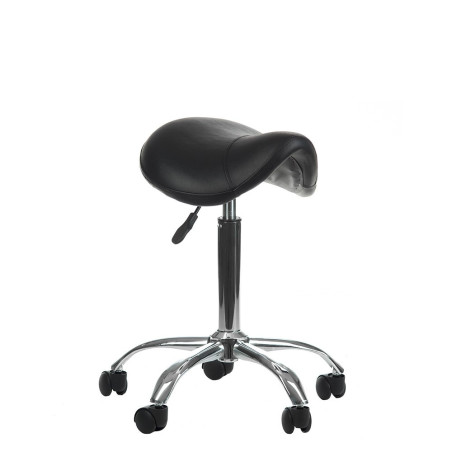 Meistro kėdė balno tipo BD-9909, juoda | Ergonomiška kosmetologo kėdė