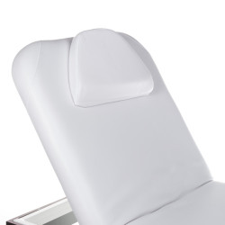 Elektrinis masažo stalas BD-8263 balta–tamsiai ruda