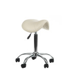 Meistro kėdė balno tipo BD-9909, kreminė