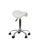 Meistro kėdė balno tipo BD-9909, balta