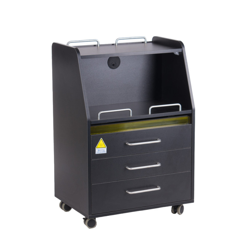 Kosmetologinė spintelė BD-T601 juoda