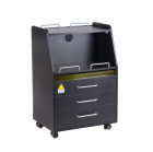 Kosmetologinė spintelė BD-T601 juoda