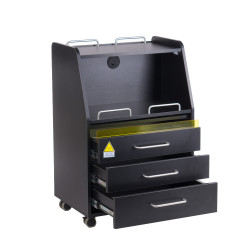 Kosmetologinė spintelė BD-T601 juoda