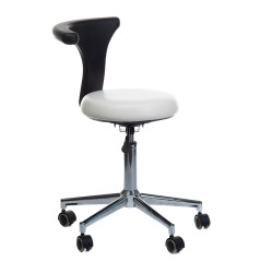 Profesionali meistro kėdė BD-Y915 (balta) – elegantiška švara, modernus dizainas ir ergonomiškas komfortas jūsų kabinetui