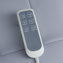 Elektrinis kosmetologinis krėslas Bologna BG-228, pilkas