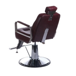 Barber krėslas HOMER BH-31237 rudas salonams