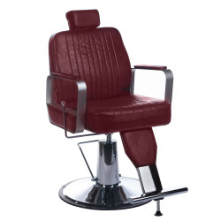 Barber krėslas HOMER BH-31237, bordo | Barberiams