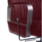 Barber krėslas HOMER BH-31237, bordo | Barberiams