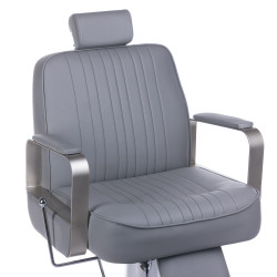Barber krėslas HOMER BH-31237, pilkas