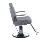 Barber krėslas HOMER BH-31237, pilkas