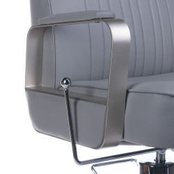 Barber krėslas HOMER BH-31237, pilkas
