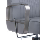 Barber krėslas HOMER BH-31237, pilkas