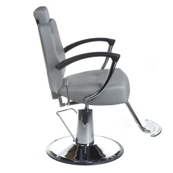 Barber krėslas Hektor BH-3208 pilkas, profesionalus