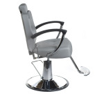 Barber krėslas Hektor BH-3208 pilkas, profesionalus