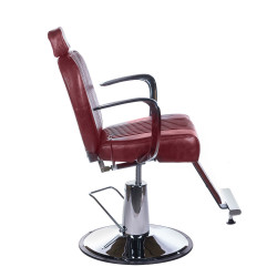 Barber kėdė Olaf BH-3273, bordo | Barberiams