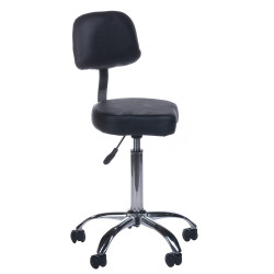 Profesionali meistro kėdė BH-7268 (juoda) – ergonomiškas dizainas, mobilumas ir maksimalus patogumas kasdieniam darbui