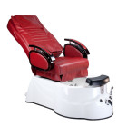 SPA pedikiūro krėslas BR-3820D, raudonas | GrožioSalonams.lt
