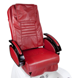 SPA pedikiūro krėslas BR-3820D, raudonas | GrožioSalonams.lt