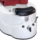 SPA pedikiūro krėslas BR-3820D, raudonas | GrožioSalonams.lt