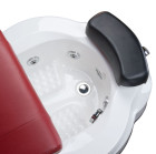 SPA pedikiūro krėslas BR-3820D, raudonas | GrožioSalonams.lt