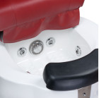 SPA pedikiūro krėslas BR-3820D, raudonas | GrožioSalonams.lt