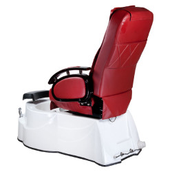 SPA pedikiūro krėslas BR-3820D, raudonas | GrožioSalonams.lt