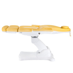 Elektrinis kosmetologinis krėslas Mazaro BR-6672, geltonas