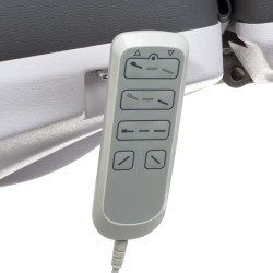 Elektrinis kosmetologinis krėslas Mazaro BR-6672B pilkas