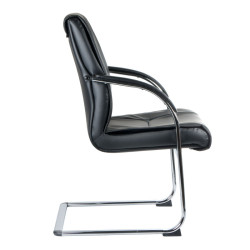 Biuro kėdė BX-3345, juoda – patogumas salonams